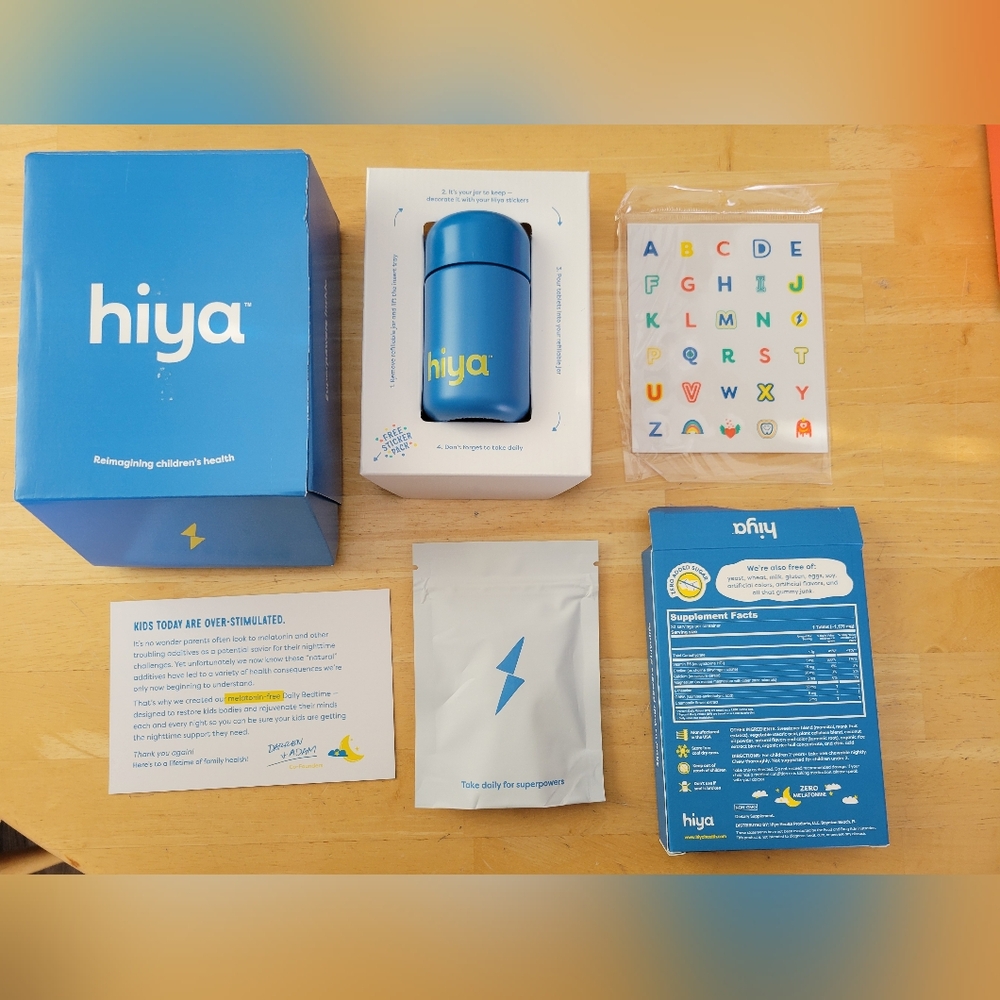 Hiya Health Kids Bedtime Health Essentials